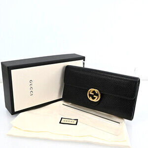 Gucci Gg Interlocking Leather Long #199809G28B